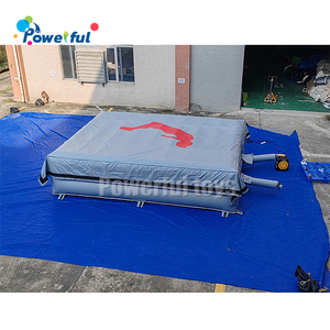 แทรมโพลีนพาร์คเป่าลมโฟมหลุมเสาถุงลมนิรภัยสำหรับลงจอด - Product Image 1