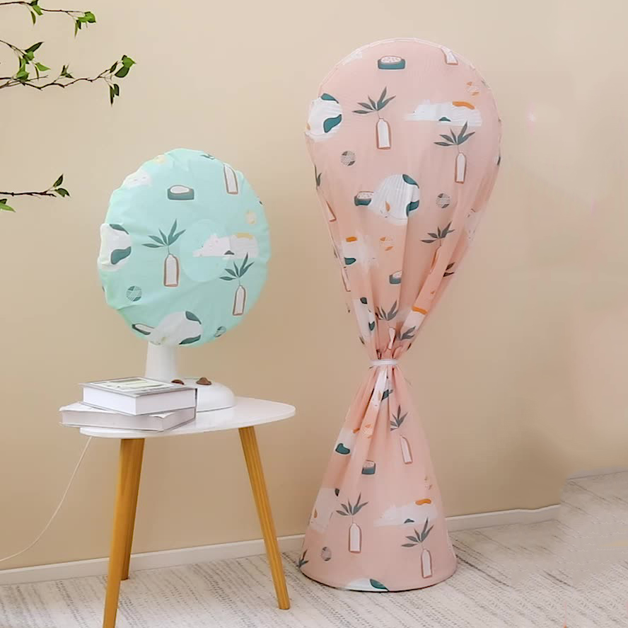 Материал PEVA, хорошее качество, пылезащитный чехол для вентилятора с электрической подставкой, защита от детей пальцами