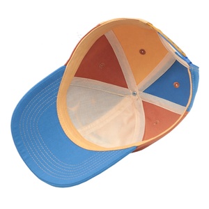 Design personnalisé multicolore 6 panneaux chapeaux de papa non structurés broderie plate Fish Club casquettes de sport dos Snapback chapeaux - Product Image 5