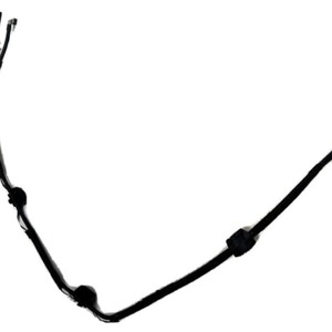 Cadena de boquillas para limpiaparabrisas BMW 61667205117, mecánica, para modelos F18, F10, F11, plástico, plateado, negro - Product Image 1