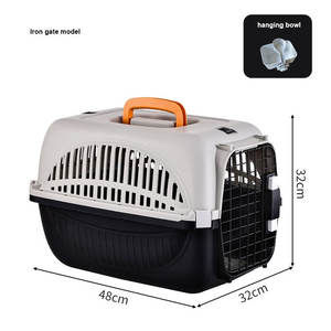 กระเป๋าใส่สัตว์เลี้ยง5กก. กล่องใส่สัตว์เลี้ยงผ่านการรับรองจากสายการบินสุนัขกลางแจ้ง - Product Image 6