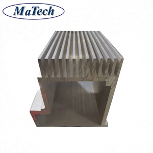 Perfil de Extrusión de Aluminio 6061 Pulido para Disipador de Calor de Servidor - Product Image 6