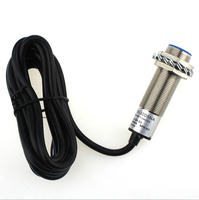 Capteur de proximité inductif subaquatique LM18-3005NA 24V, montage encastré, sortie NPN, boîtier métallique cylindrique, IP67, blindé, réponse 200Hz