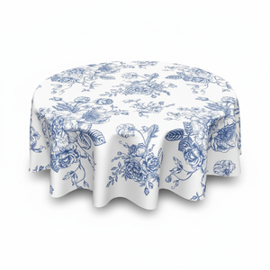 Manteles DE BODA bordados para el hogar con forma personalizada de algodón puro a precio de fábrica con logotipo personalizado - Product Image 1