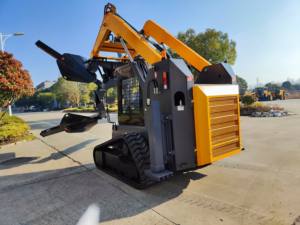 Vendita diretta dalla fabbrica EU Standard Skid Steer Loader con Kit di illuminazione completa per la sicurezza notturna - Product Image 5