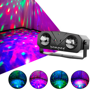 Projecteur LED DJ Disco Magic Ball 3-en-1 Ciel Étoilé Ondes Océaniques, Contrôle Sonore, IP33, pour Éclairage de Scène et Fêtes - Product Image 1