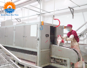 Équipement commercial de dépilatoire automatique haute capacité pour têtes de porcs – Machine de ligne d'abattage pour abattoirs de porcs - Product Image 3