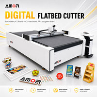 Machine de découpe CNC Forex avec couteau oscillant et outil de fraisage en option