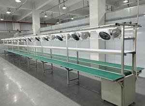 Chariot de manutention mobile à tubes dissipateurs de charge statique <span class=keywords><strong>Kaizen</strong></span>, étagères industrielles, établi pour ligne d'assemblage en usine - Product Image 3