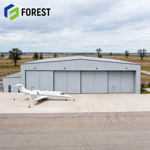 Hangar para Aviones de Acero Prefabricado de Alta Calidad Profesional, Aislado para la Industria Aeronáutica, Directo de Fábrica - Product Image 1
