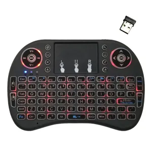 Комплект для клавиатуры и мыши, беспроводная подсветка с тачпадом для Smart TV, ПК, планшета, Xbox360, PS3, HTPC/IPTV