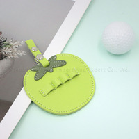 HH Schattig Fruit Golf Tee Tag Draagbare Golftas Hangende Tees Houder Sleutelhanger Cadeau voor Golfliefhebber