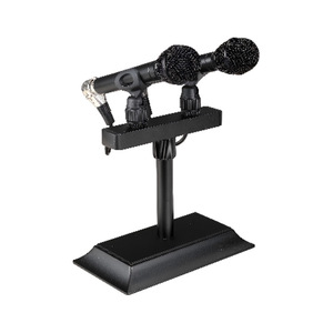 Dual Channel <b>Condenser</b> <b>Microphone</b> Supercardioid Unidirectional 48V DC Power Supply For Conference Broadcasting Education - Product Image 1