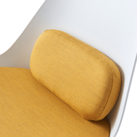 Chaise longue de sofa de loisirs DC-1529 moderne vert avec la jambe en bois pour des meubles de salon pour des loisirs et la relaxation