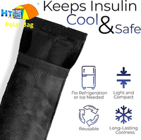 Tas pendingin diabetes, pena Insulin tetap dingin untuk 45 + jam sempurna untuk perjalanan dan penggunaan sehari-hari