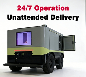 Robot de Entrega Autónomo Multi-Escenario |   Solución Logística para Parques Médicos Escolares |   Vehículo de Carga Autónomo con IA, 6-8 Horas de Autonomía - Product Image 2