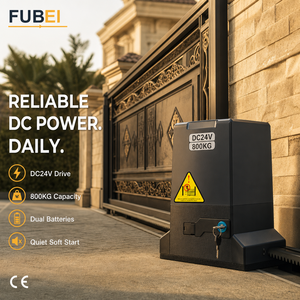 Abridor <span class=keywords><strong>de</strong></span> <span class=keywords><strong>Puerta</strong></span> Corredera Comercial Fubei <span class=keywords><strong>de</strong></span> 800 kg, DC24V, Carga Solar, con Batería <span class=keywords><strong>de</strong></span> Respaldo y Sistema <span class=keywords><strong>de</strong></span> Control por Aplicación Wifi <span class=keywords><strong>para</strong></span> Fábrica - Product Image 1