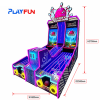 Nouveau produit : Machine de jeu de bowling à monnayeur avec système de rédemption de tickets, pour salle d'arcade