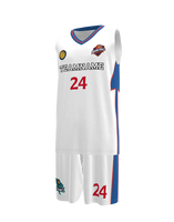 Uniforme de Baloncesto Transpirable Personalizado por Sublimación para Hombre, OEM/ODM, para Club Deportivo