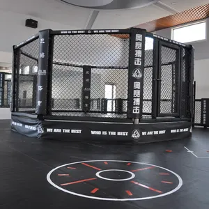 工厂低价国际标准高品质MMA笼二手拳击台出售