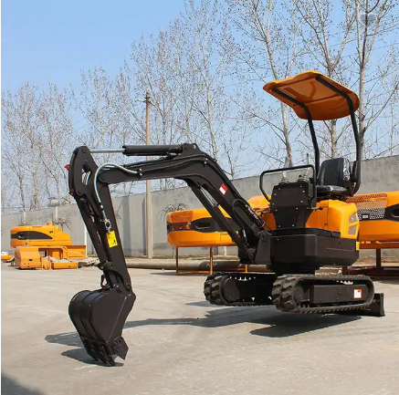 Versatile XN16 1.6 Ton Mini Crawler Excavator for Garden Digging, Landscaping, Farm and Utility Projects