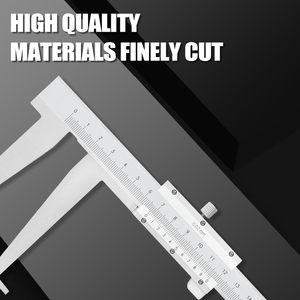 Outil de mesure en acier inoxydable 9-150mm/9-200mm/9-300mm Double rainure intérieure Pied à coulisse - Product Image 2