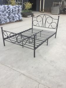 Cadres de lit en métal de conception moderne, lit king-size, lits gigognes en acier avec <span class=keywords><strong>rangement</strong></span> - Product Image 6