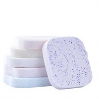 Éponge nettoyante pour le visage en PVA avec cordon élégant pour accrocher, éponge démaquillante, accessoire de beauté