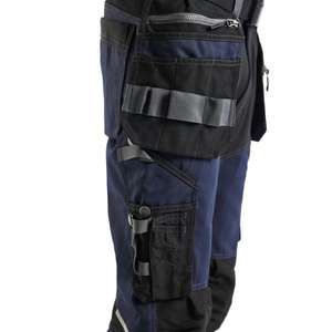 BLAKLADER - 159013438699D108 Pantalones artesanos con elástico Azul marino oscuro/Negro-PANTALONES DE TRABAJO EAN 7330509621790 - Product Image 5