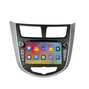 Navigateur GPS 8 "écran Android 13 système pour <span class=keywords><strong>Hyundai</strong></span> <span class=keywords><strong>Accent</strong></span> Solaris 2011-2012 <span class=keywords><strong>4</strong></span> + 64G prise en charge Wifi DBO Carplay - Product Image 4