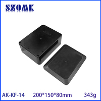 Boîtier en FRP de Chine 200*150*80mm, boîte électrique en plastique, boîtier étanche IP67, anti-poussière, pour PCB