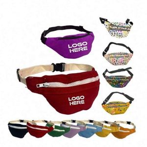 Riñonera de Poliéster Personalizable de Fábrica para Viajes, Deportes y Correr con Patrón Bordado y Cremallera, Precio Bajo - Product Image 1