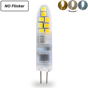 Couvercle de <span class=keywords><strong>PC</strong></span> SMD2835 pas cher <span class=keywords><strong>prix</strong></span> AC220v plastique g4 3w pas de scintillement led g4 mini ampoule - Product Image 5