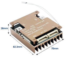 60A 100A 4S-20S <span class=keywords><strong>Universal</strong></span> Lifepo4 BMS-Platinen 50A-200A Li-Ionen-Batteries chutz platine Gleicher Anschluss mit Ausgleichs temperatur <span class=keywords><strong>sensor</strong></span> - Product Image 3