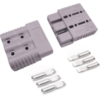 Connecteur de batterie mâle/femelle 3 broches 175A 600V avec boîtier PC IP67, prise pour chariot élévateur et connexions de câblage, certifié CE
