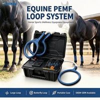 Système de boucle PEMF équin, appareil PEMF portable pour chevaux, système PEMF pour chevaux pour le bien-être et la performance équine
