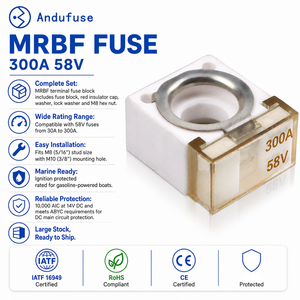 Portafusibles Mini MRBF, Repuestos para <span class=keywords><strong>Horno</strong></span> Microondas, Fusible para Scooter Eléctrico de 5 kV, Caja de Fusibles para Riel DIN Higer Kinglong - Product Image 1