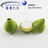 Kinderen Leuke Meisje Plastic Lippenstift Container Lip Masker Make Bal Nieuwigheid Fruit Make Container