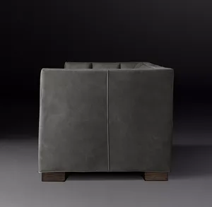 Juego de Muebles de Sala de Estar de Diseño Moderno Italiano en Cuero, Venta al Por Mayor, Diseños de Lujo - Product Image 4