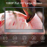 Moniteur portable 4K 15.6 pouces 17.3Hz, écran de jeux vidéo de 13.3 pouces, 17 144 pouces, pour ordinateur portable