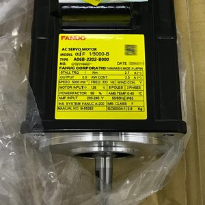 A06B-2202-B000 de servomoteur AC par Fanuc pour la programmation PLC et le contrôle industriel - Product Image 3