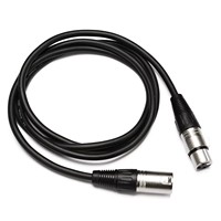 Cable DMX XLR de 3 Pines Macho a Hembra M/H para Micrófono, Mezclador, Cobre OFC, 1m, 1.8m, 3m, 5m, 10m, 15m, 20m