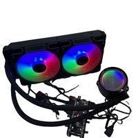 Refroidisseur de liquide pour PC personnalisé de 240mm Ventilateur de refroidissement CPU pour boîtier d'ordinateur