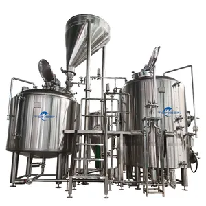 2000L brewhouse anahtar teslimi Microbrewery bira mayalama sistemi bira bira ekipmanları