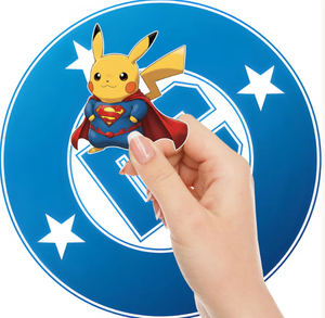 Autocollant de <span class=keywords><strong>super</strong></span>-<span class=keywords><strong>héros</strong></span> Batman, <span class=keywords><strong>film</strong></span> d'animation amovible, adapté à divers scénarios - Product Image 1