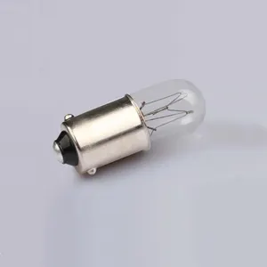 Ba9 T10 E10 AC 130V 230V 6V 12V 2W 3W Incandescent bulbs motorcycle lamps machine light tubular bulb , INC-MINI-BA9