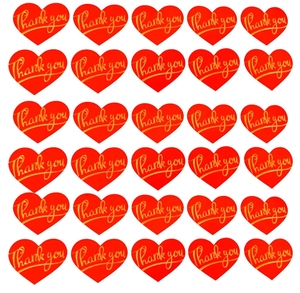 custom thank you sticker sheet - Product Image 5