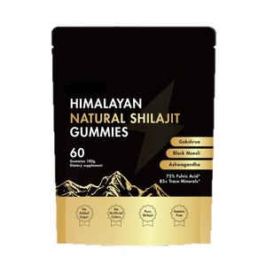 Gummies de Shilajit Naturel de l'Himalaya avec Acide Fulvique, Gokshrua, <span class=keywords><strong>Muesli</strong></span> Noir et Ashwagandha – Vente en Gros et Marque Privée OEM - Product Image 5