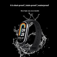 Nouveautés pour Xiaomi Mi 8 Band Bracelet intelligent en silicone TPU coloré Bracelet de sport Bracelet de montre