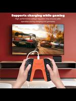 Pegangan Pengisi Daya untuk Nintendo Switch / Model OLED Pegangan Penyangga Joy-Con Aksesori Gaming